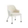 Bayview Arm Chair With Casters - Caribbean Sands