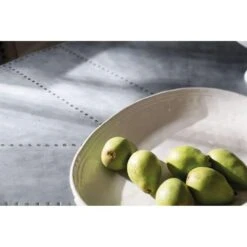 Louvre Ascension Zinc Round Dining Table - Grey Natural - Metal Wood - Round -France and So Furniture 5750 75213 SLV 7