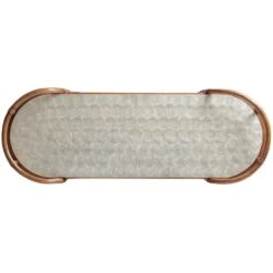 Toscana Rattan Mobile Bar Cart - Sonoran -France and So Furniture 575 862 Silo TOP