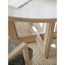 Hanson Round Dining Table - Sand Drift -France and So Furniture 578 875C det