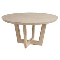 Hanson Round Dining Table - Sand Drift