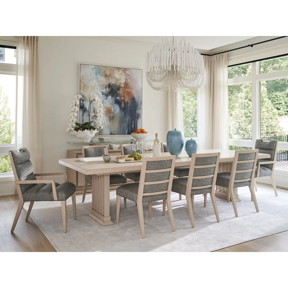 Belaire Rectangular Dining Table - Sand Drift 15 Belaire Rectangular Dining Table - Sand Drift - Image 15