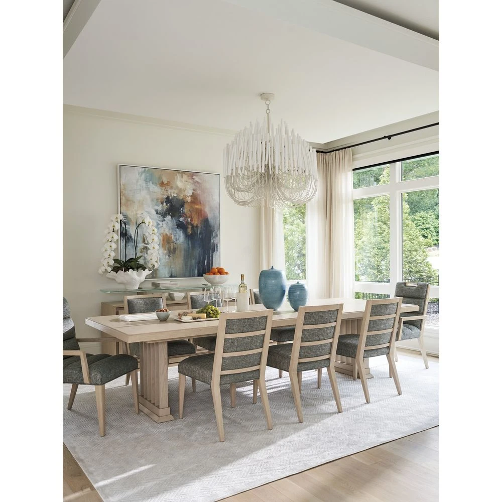 Belaire Rectangular Dining Table - Sand Drift 13 Belaire Rectangular Dining Table - Sand Drift - Image 13