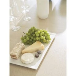 Belaire Rectangular Dining Table - Sand Drift 27 Belaire Rectangular Dining Table - Sand Drift -France and So Furniture 578 877 det food2