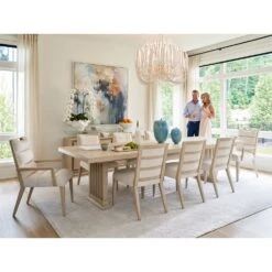 Belaire Rectangular Dining Table - Sand Drift 34 Belaire Rectangular Dining Table - Sand Drift -France and So Furniture 578 Model 23