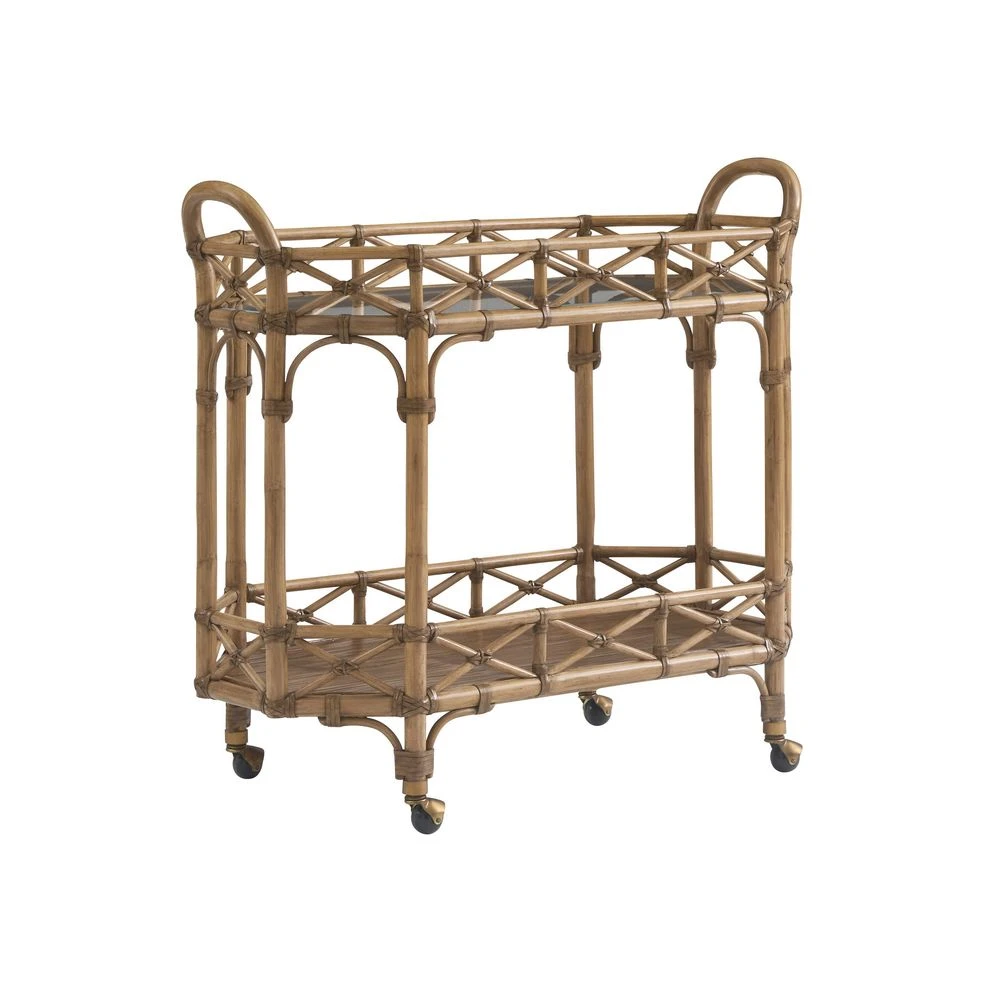 Nautilus Bar Cart - Sunwashed 1 Nautilus Bar Cart - Sunwashed