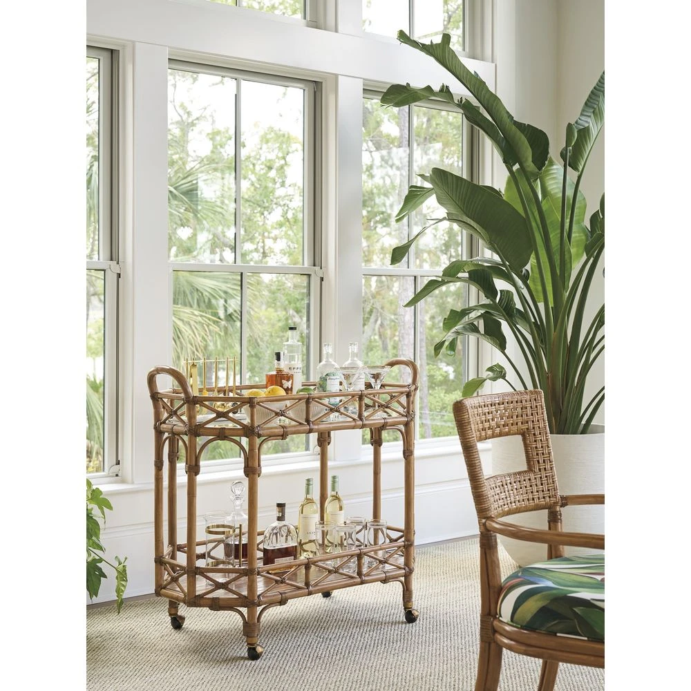 Nautilus Bar Cart - Sunwashed 2 Nautilus Bar Cart - Sunwashed - Image 2