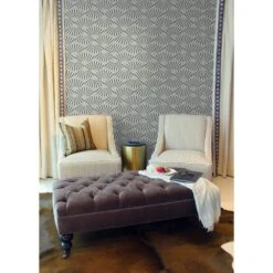 Fanning Out Wallpaper -France and So Furniture 57 FanningOut Charcoal Mockup1