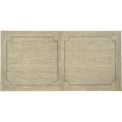 Florence Trestle Dining Table - 84" - Beige Black Brown Natural Off White - Wood - Rectangle -France and So Furniture 5805 75200 80 top3