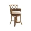 Kamala Bay Swivel Counter Stool - Caribbean Sunset