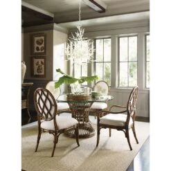 Gulfstream Oval Back Arm Chair - Caribbean Sunset -France and So Furniture 593 875 RS Conv 3 3fb8f7fe ea68 4e23 9044 91cf576c5b16