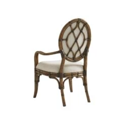 Gulfstream Oval Back Arm Chair - Caribbean Sunset -France and So Furniture 593 881 02 Silo Back