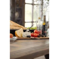 Mesa 86In Dining Table With Leaves - Brown - Rectangle -France and So Furniture 5960 75200 BRN 10