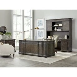 Tuscany Traditions Executive Desk - Brown -France and So Furniture 5961 10562 464 467 89 room