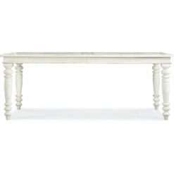 Heritage Rectangle Dining Table With Two 22-Inch Leaves - Brown - Parsons -France and So Furniture 5961 75200 02 straight silo f215a43f 2324 45e7 be8f bf700104092d 1