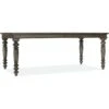 Heritage Rectangle Dining Table With Two 22-Inch Leaves - Brown - Parsons