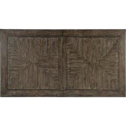 Heritage Rectangle Dining Table With Two 22-Inch Leaves - Brown - Parsons -France and So Furniture 5961 75200 89 top 1