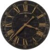 Bond Street 18" Black Wall Clock