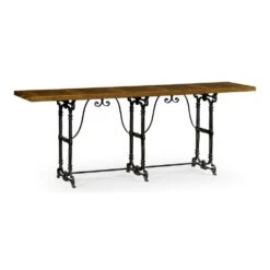Caledonian Daniella & Iron Console Table
