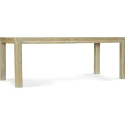 Surfrider Rectangle Parsons Dining Table W/1-18in Leaf