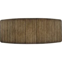 Desert Sands Rectangle Dining Table W/1-18In Leaf - Brown Natural - Wood - Parsons -France and So Furniture 6015 75207 89 top