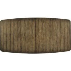 Desert Sands Rectangle Dining Table W/1-18In Leaf - Brown Natural - Wood - Parsons -France and So Furniture 6015 75207 89 top2