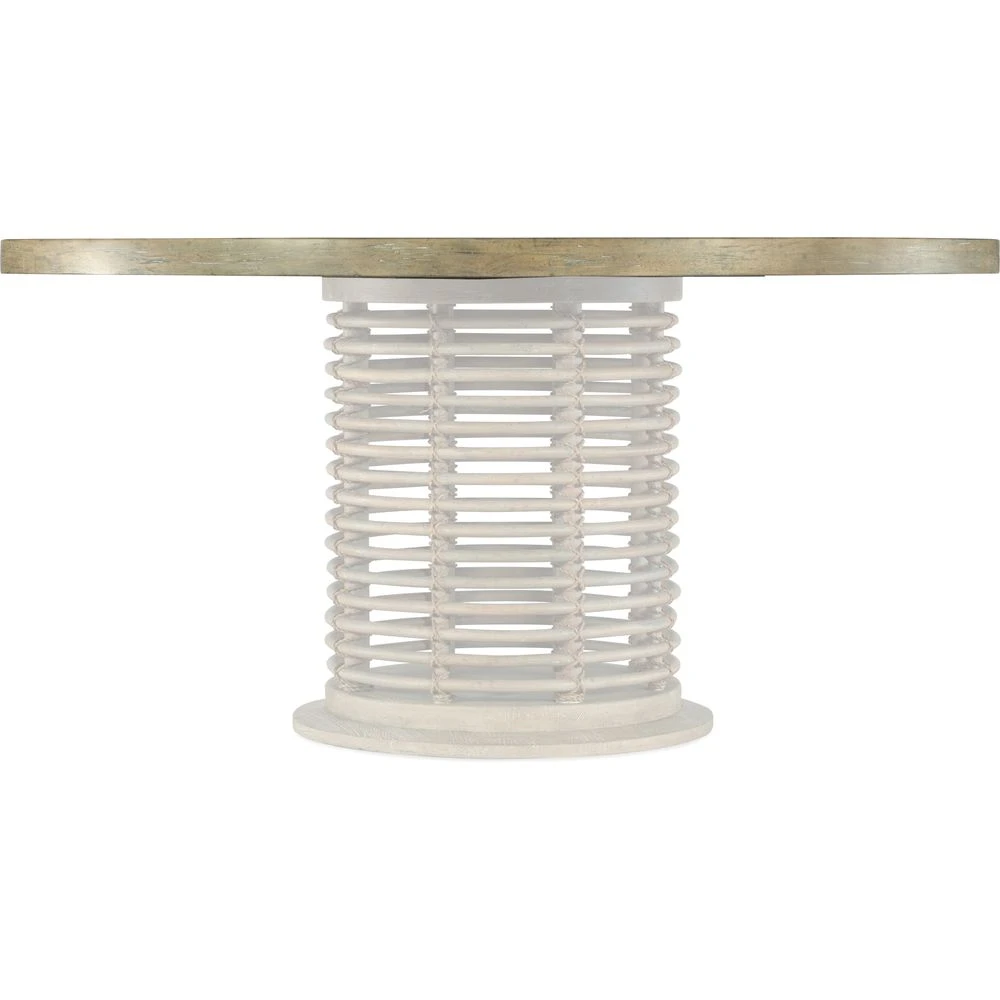 Surfrider 60in Rattan Round Dining Table 3 Surfrider 60in Rattan Round Dining Table - Image 3