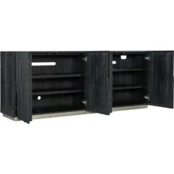 Chapman Shou Sugi Ban Entertainment Console -France and So Furniture 6033 55480 99 open silo