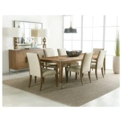 Ellis Extension Dining Table - Brown Natural - Parsons -France and So Furniture 6033 75200 400 410 900 85 room 1240b822 62d6 4139 8c06 b29b74e00581