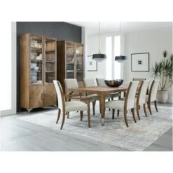 Ellis Extension Dining Table - Brown Natural - Parsons -France and So Furniture 6033 75200 400 410 906 85 room 531821b2 fa3e 43b4 bdd8 a66efc717c79