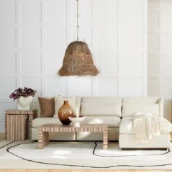 Textured Boucle Throw - Natural -France and So Furniture 60600 61b0f050 7c23 4786 81e4 e2e141104320