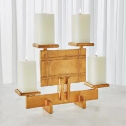 Industrial Era Candleholder -France and So Furniture 61253