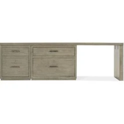 Linville Falls Desk 96" -France and So Furniture 6150 10928 85 straight silo