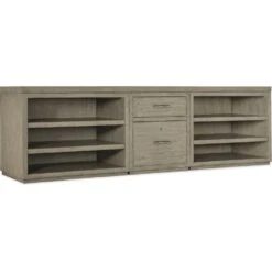 Linville Falls Credenza - 96in Top-Small File-Lateral File And Open -France and So Furniture 6150 10930 85 silo a58ee0fd 3f21 4dfa 82b1 5101631996b9