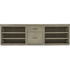 Linville Falls Credenza - 96in Top-Small File-Lateral File And Open -France and So Furniture 6150 10930 85 straight silo 5b864df9 4195 4e25 b259 88b03a674d11