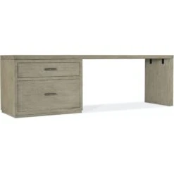 Bluff Desk - 96In Top-Large File And 1 Leg