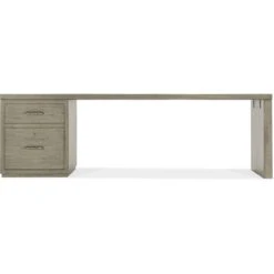 Linville Falls Desk - 96in Top-Small File And 1 Leg 8 Linville Falls Desk - 96in Top-Small File And 1 Leg -France and So Furniture 6150 10946 85 straight silo