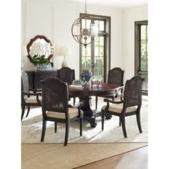 Bonaire Round Dining Table - Cassis -France and So Furniture 621 870C noL RS V 83b2e970 7bcf 406e 9b91 4cfeb9ecf036