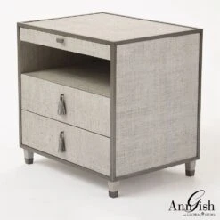 Argento Bedside Chest -France and So Furniture 62397