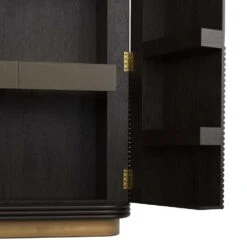 Radcliffe Cabinet - Black -France and So Furniture 6266.d9 d4045609 5a9f 46fc b3ae 3c72d1f0689b