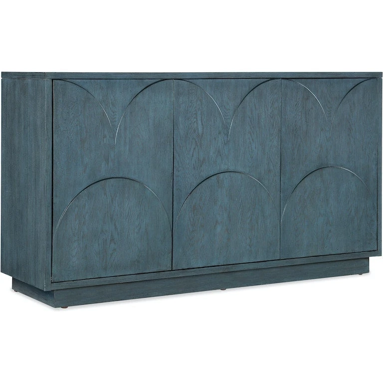 Melange Round Valley Three Door Entertainment Credenza 1 Melange Round Valley Three Door Entertainment Credenza