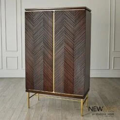 Latilla Tall Bar Cabinet -France and So Furniture 63372