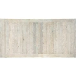 Bayshore Rectangle Dining Table W/2-18In Leaves - Beige Natural Off White - Wood - Rectangle -France and So Furniture 6350 75207 80 top