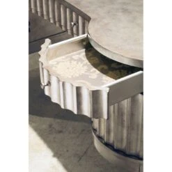 Melange Fluted Kidney Desk -France and So Furniture 638 10006 inset2