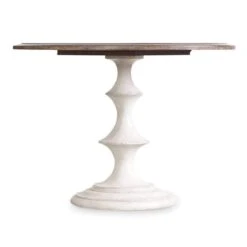 Brielle 42" Dining Table - White - Round