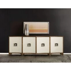 Melange Credenza - Distressed Medium Pecan Finish -France and So Furniture 638 85181abstract 9f2c6fd6 fee5 41eb 85d7 46da25976282