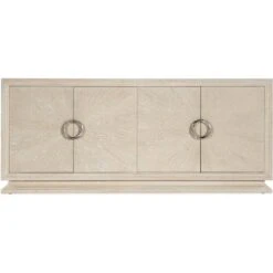 Chic Entertainment Console - Natural Brown - Wood