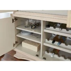 Casual Dining Nouveau Chic Bar Cabinet -France and So Furniture 6500 75160 80 detail3 c92e5fd5 4415 4c16 8704 af6b45cdde41