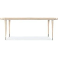Chic Rectangle Dining Table W/1-22In Leaf - Grey Natural - Metal Wood - Rectangle -France and So Furniture 6500 75200 80 straight silo 1d97bf1f 8abc 4555 adf7 b23fa8692719