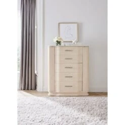 Nouveau Chic Five Drawer Chest -France and So Furniture 6500 90010 80 room
